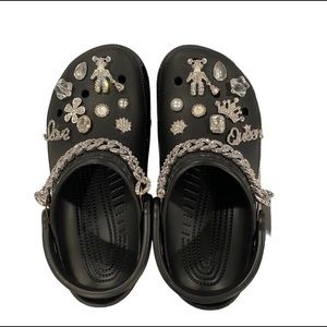 Custom Women’s Bling Charm Crocs